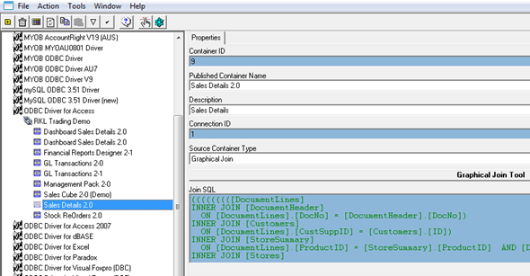 Sage Intelligence Connector Module: Containers | Sage Intelligence