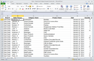 How To Expand And Collapse Grouped Columns Using Keyboard Shortcuts 