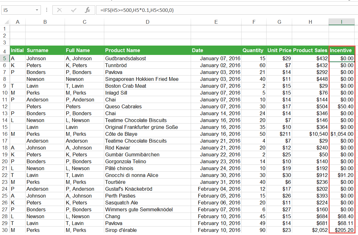 How To Use The Ifs Function In Microsoft Excel Sage Intelligence